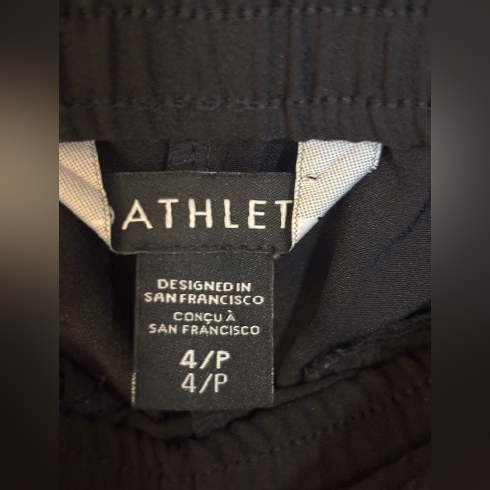 Athleta Black Track Joggers - Picture 5 of 7